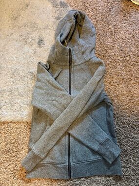 Lululemon Grey Scuba Hoodie